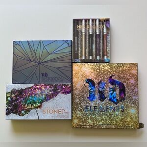 Urban Decay Elements Distortion Stoned Vibes Palettes Hex Ready Liner Lot BNIB